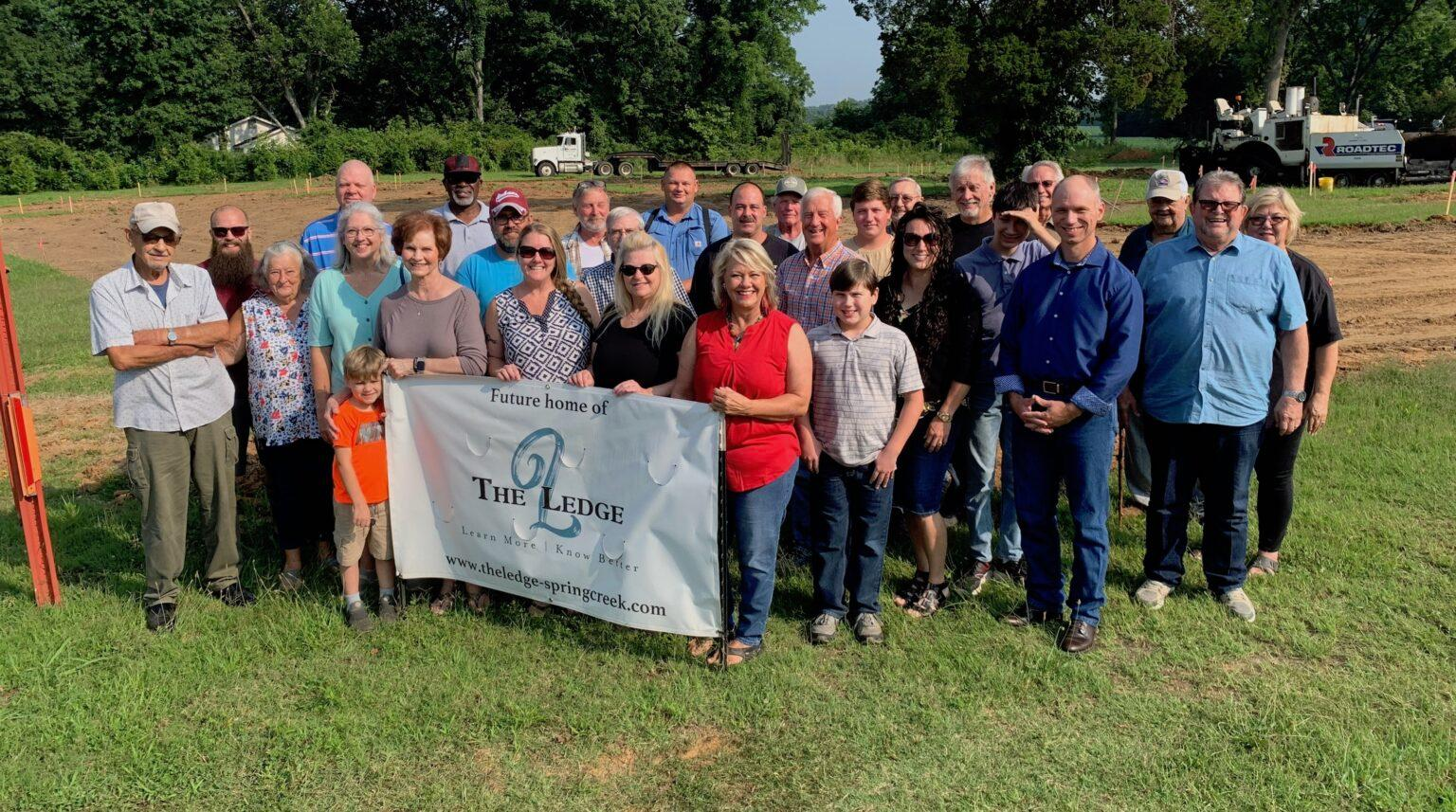 The Ledge has officially broken ground!